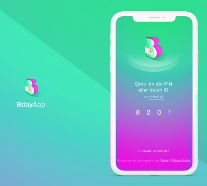 Graphic of a close up of a website depicting an Our Projects page with sample project names and dates.