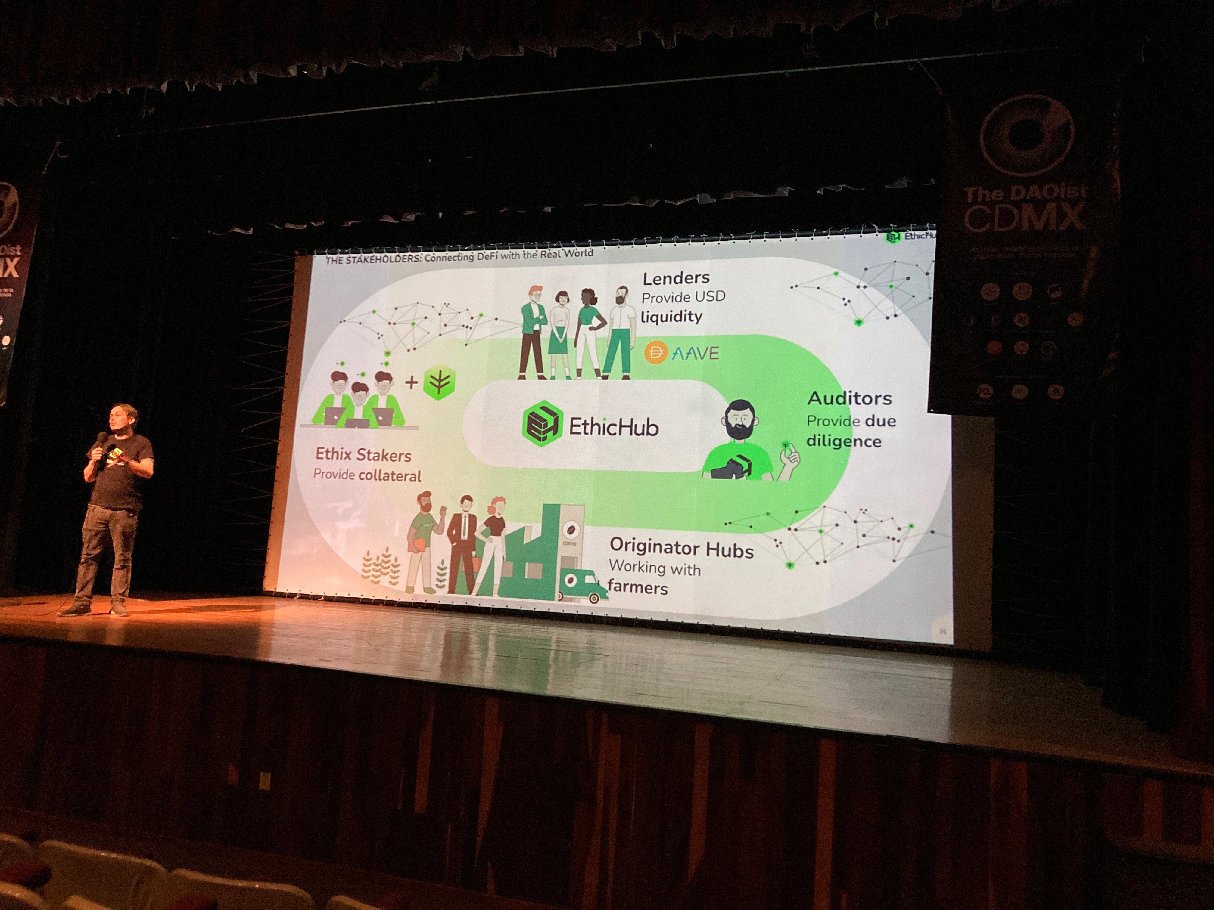 Anders brand wordmark in white placed on top of an image of a modern interior design.